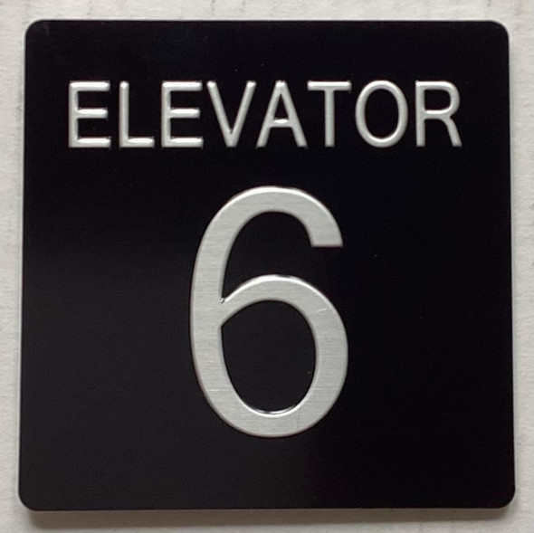 ELEVATOR FLOOR NUMBER SIGNAGE with Raised letters/Image & Grade 2 Braille - Includes Red Adhesive pad for Easy Installation ELEVATOR FLOOR NUMBER SIGNAGE with Raised letters/Image & Grade 2 Braille - Includes Red Adhesive pad for Easy Installation