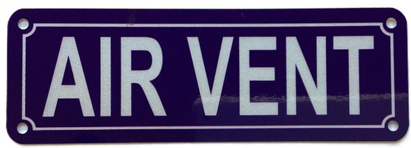 Air Vent Sign Air Vent Sign