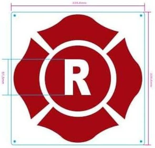 R Roof Floor Truss Construction Sign, R truss SIGNAGE R Roof Floor Truss Construction Sign, R truss SIGNAGE