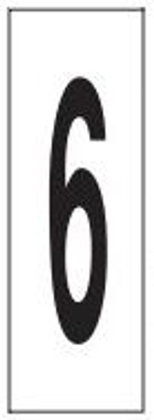 PHOTOLUMINESCENT DOOR NUMBER 6 SIGN HEAVY DUTY / GLOW IN THE DARK "DOOR NUMBER SIX" SIGN HEAVY DUTY PHOTOLUMINESCENT DOOR NUMBER 6 SIGN HEAVY DUTY / GLOW IN THE DARK "DOOR NUMBER SIX" SIGN HEAVY DUTY