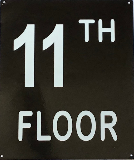 11TH FLOOR SIGN 11TH FLOOR SIGN
