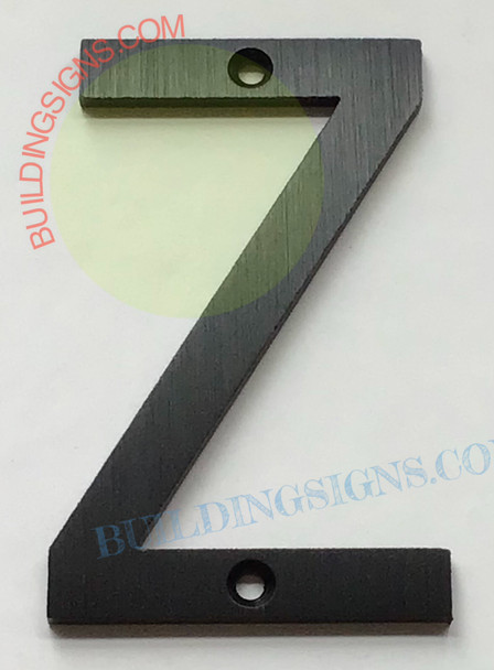 Apartment number Z Sign