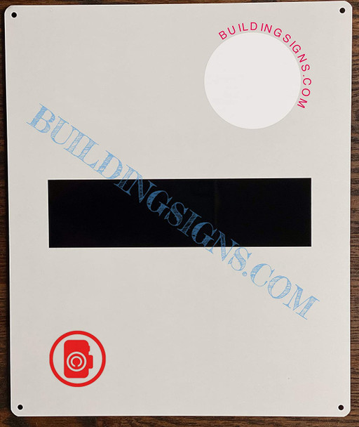 Large Dash" -" Metal SignParking LOT Sign Large Dash" -" Metal SignParking LOT Sign