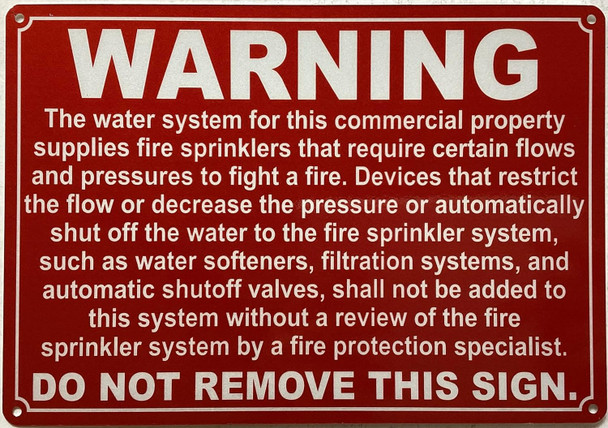 WARNING