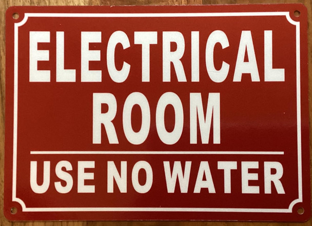 ELECTRICAL ROOM SIGN