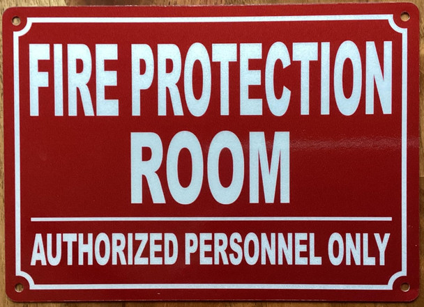 FIRE PROTECTION ROOM SIGN