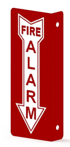 FIRE Alarm Arrow Down Projection-FIRE Alarm Arrow Down Hallway