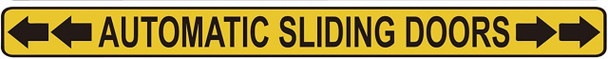 Automatic Sliding Doors STICKER
