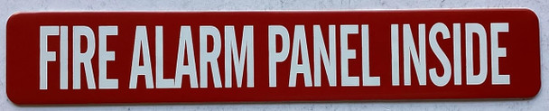 FIRE ALARM PANEL INSIDE