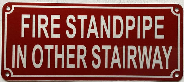 FIRE STANDPIPE IN OTHER STAIRWAY