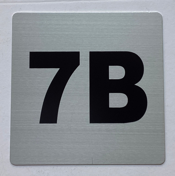 Apartment number 7B