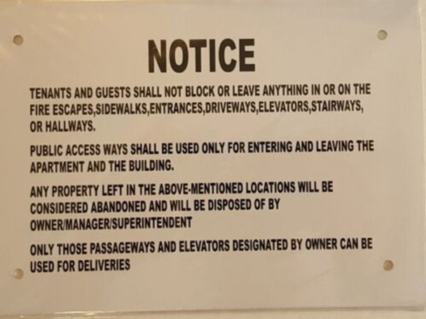 STOVE KNOB NOTICE STOVE KNOB NOTICE