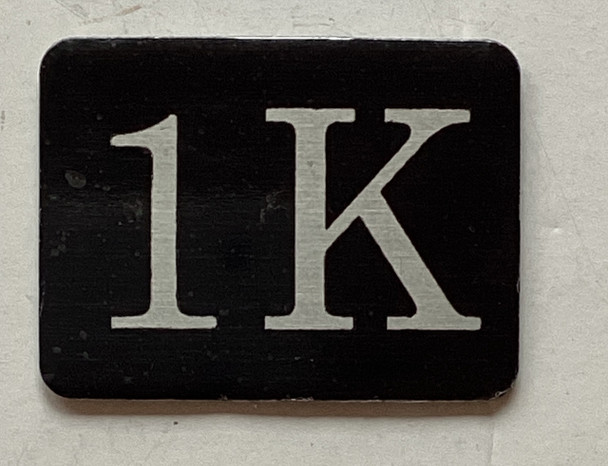 1K Floor Mailbox Number