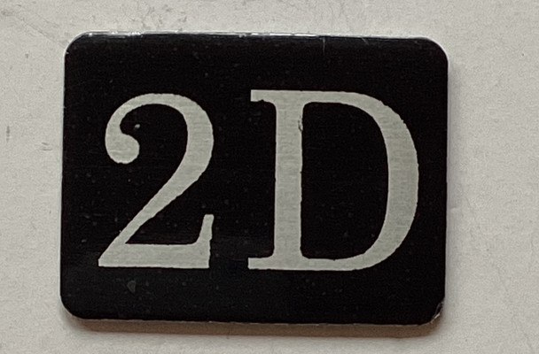 2D Floor Mailbox Number