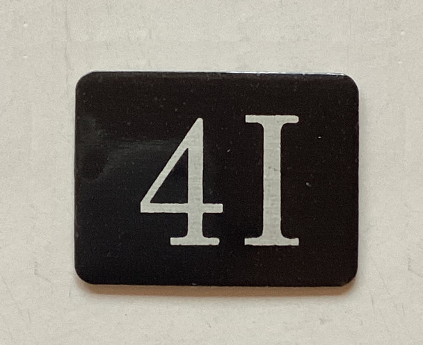 4I Floor Mailbox Number
