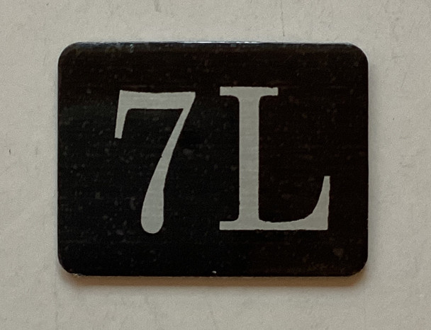 7L Floor Mailbox Number