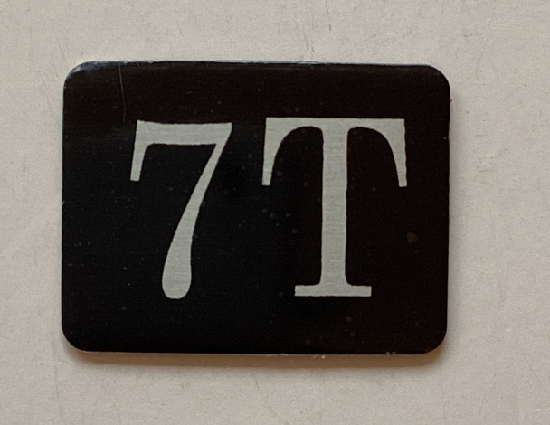 7T Floor Mailbox Number