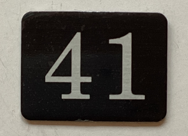 41st  Floor Mailbox Number