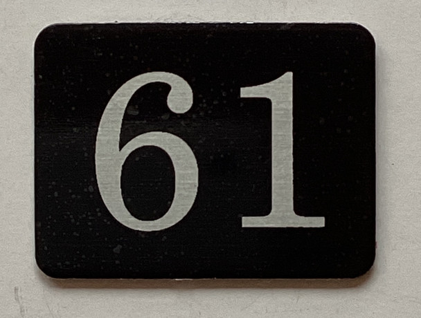 61st  Floor Mailbox Number