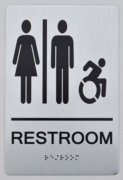 ADA RESTROOM SIGN ADA RESTROOM SIGN