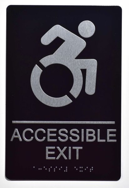 ADA ACCESSIBLE EXIT SIGN ADA ACCESSIBLE EXIT SIGN