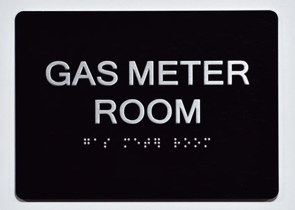 ADA GAS METER ROOM SIGN