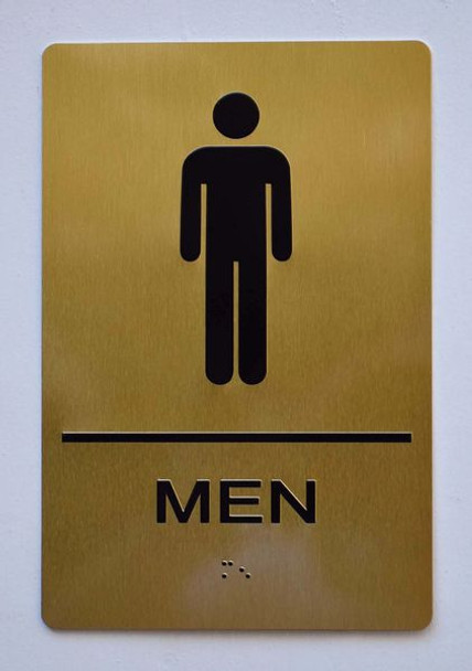 ADA MEN RESTROOM SIGN ADA MEN RESTROOM SIGN