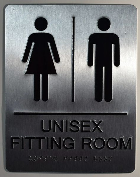 ADA UNISEX FITTING ROOM SIGN