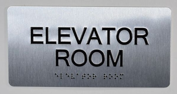 ADA ELEVATOR ROOM SIGN