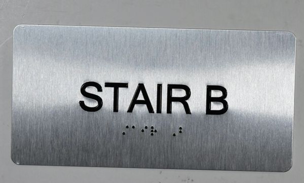 ADA STAIR B SIGN