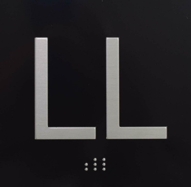 ADA LL ELEVATOR JAMB PLATE SIGN