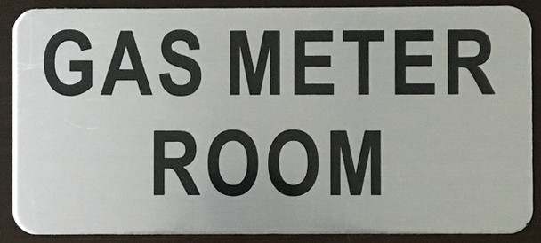 GAS METER ROOM SIGN GAS METER ROOM SIGN