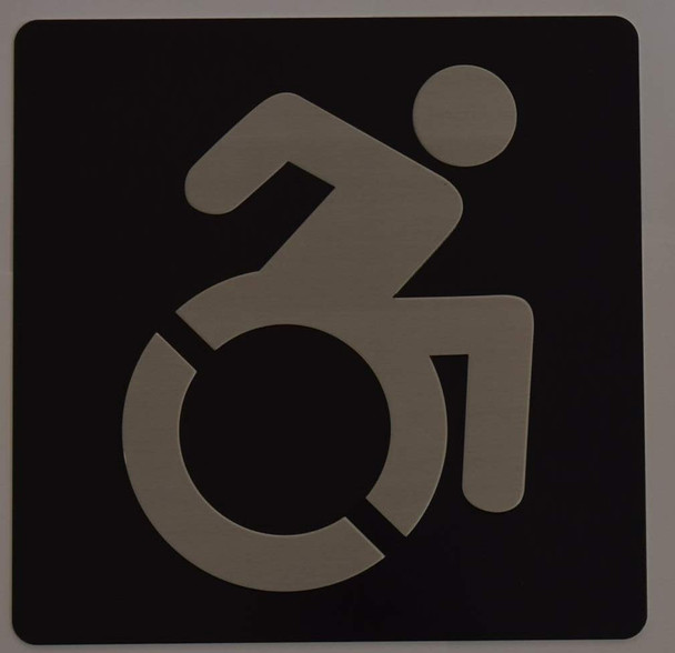 ADA INTERNATIONAL SYMBOL OF ACCESSIBILITY (ISA) SIGN
