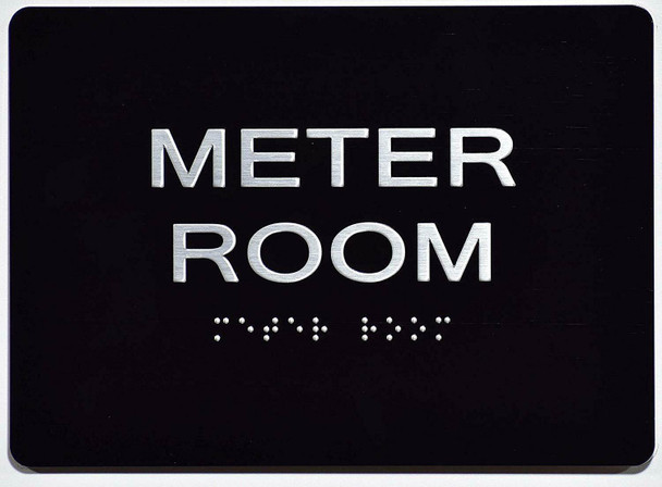 ADA METER ROOM SIGN
