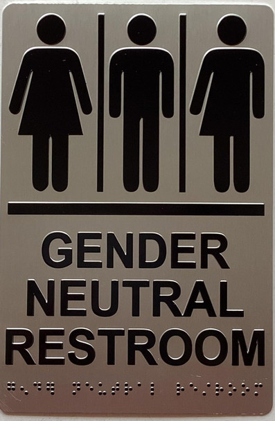 ADA GENDER NEUTRAL RESTROOM SIGN
