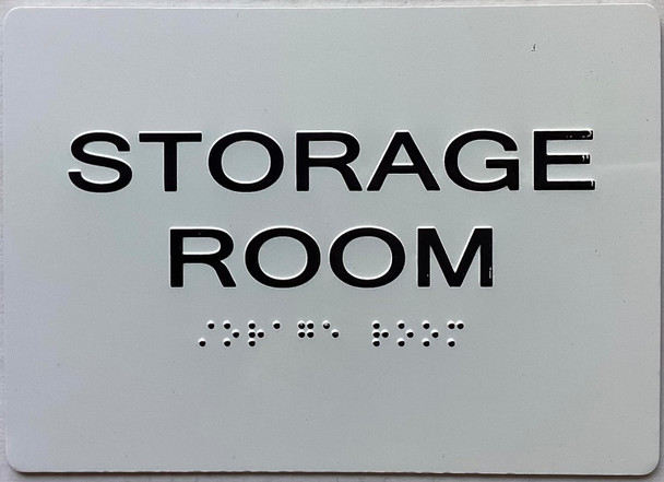 ADA STORAGE ROOM SIGN