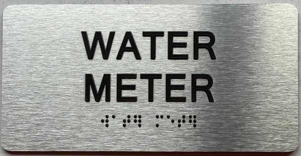 ADA WATER METER SIGN