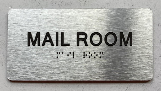 ADA MAIL ROOM SIGN