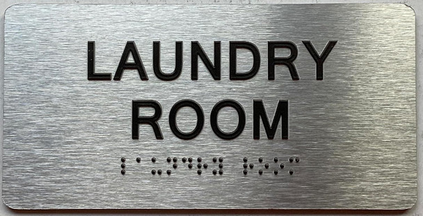 ADA LAUNDRY ROOM SIGN