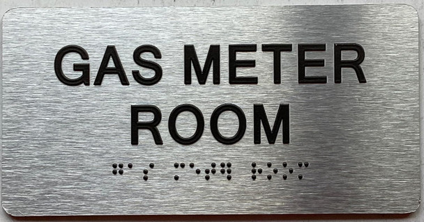 ADA GAS METER ROOM SIGN