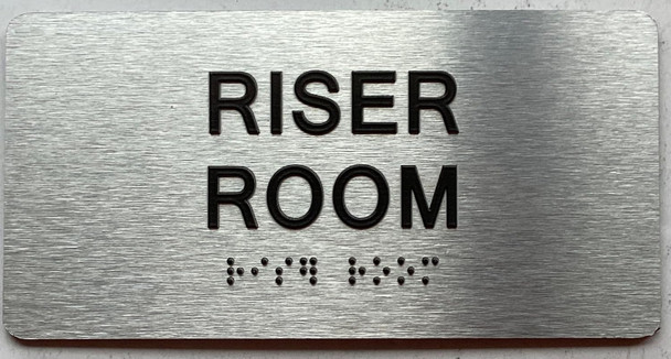 ADA RISER ROOM SIGN