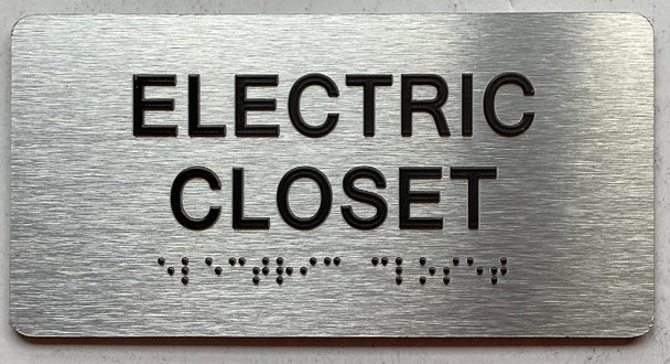 ADA ELECTRIC CLOSET SIGN