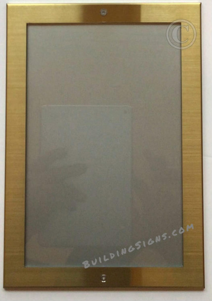 BUILDINGSIGNS.COM Elevator frame  Stainless Steel