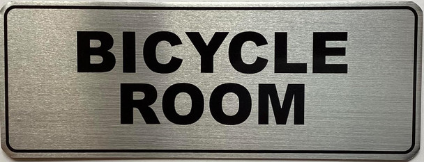 BICYCLE ROOM  Braille Sign BICYCLE ROOM  Braille Sign