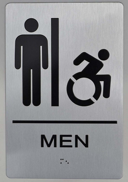 Men Restroom - Sign- Signs . Men Restroom - Sign- Signs .