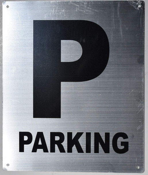 Parking Floor Number Sign