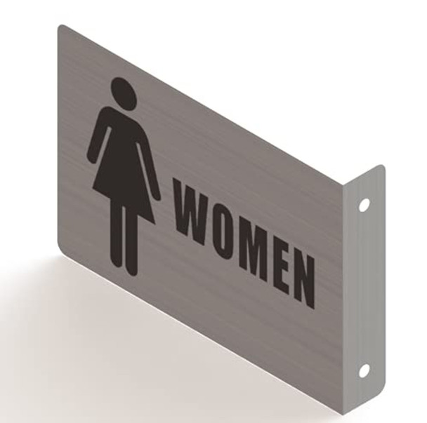 Women Restroom Projection Sign- Women Restroom 3D Sign