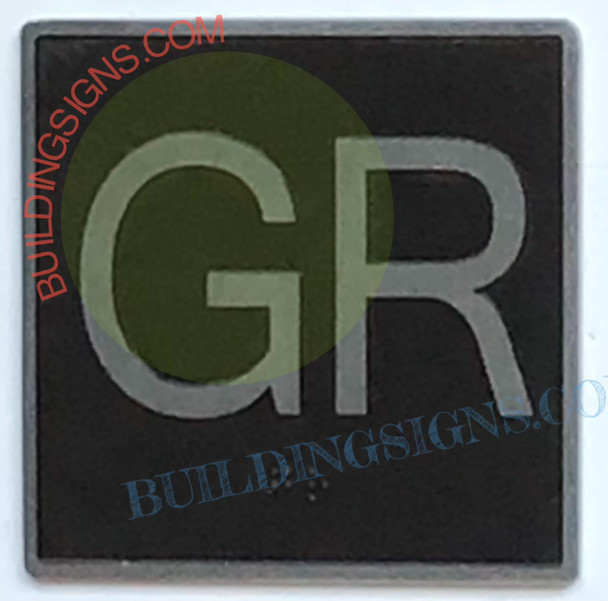 ELEVATOR FLOOR NUMBER GR- ELEVATOR JAMB PLATE FLOOR GR ELEVATOR FLOOR NUMBER GR- ELEVATOR JAMB PLATE FLOOR GR
