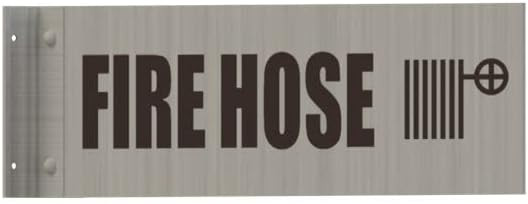 FIRE Hose Sign-FACP Sign -Two-Sided/Double Sided Projecting, Corridor and Hallway Sign