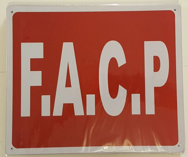FACP SIGN FACP SIGN